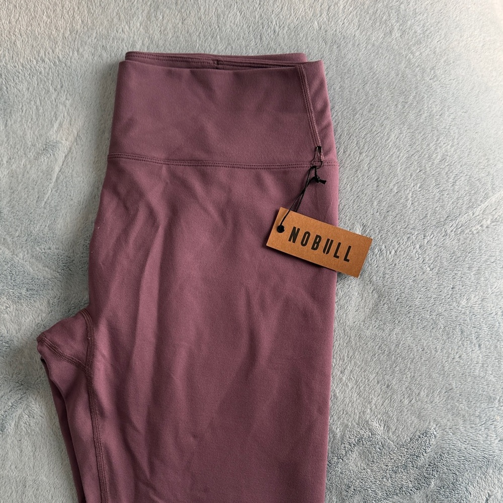 NOBULL Mauve Leggings, size L